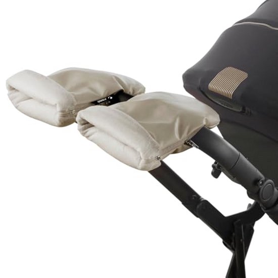 Wanten Kinderwagen - Buggy Wanten - Winterse Wandelingen - Fleece Binnenvoering - 28 x 17 x 7 cm - Beige