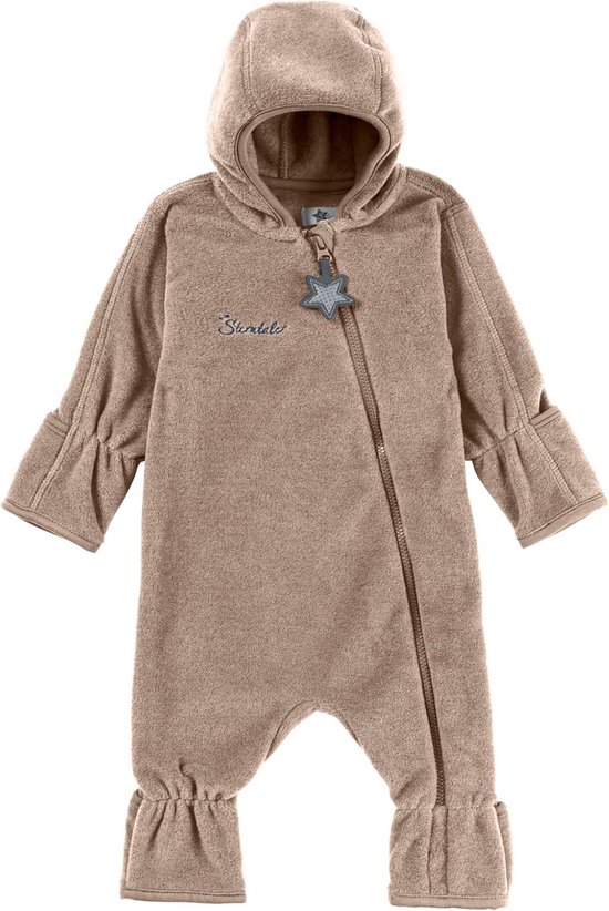 Warm Fleece Overall voor Baby en Kind - Unisex Jumpsuit met Voetjes