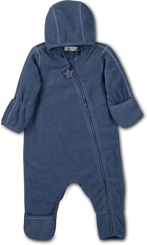 Warm Fleece Overall voor Baby's en Peuters met Capuchon en Omslag van Merkloos