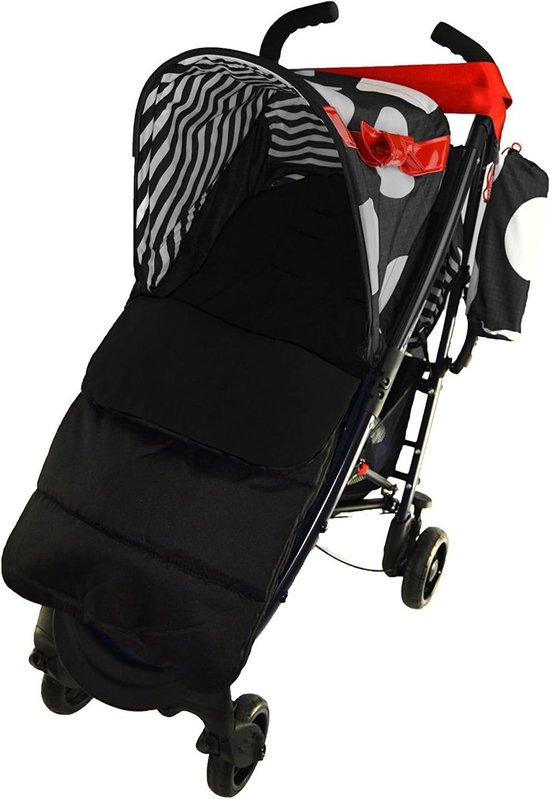 Warm Voetenzak voor Kinderwagen - Universele Comfortabele Baby Voetenzak Zwart