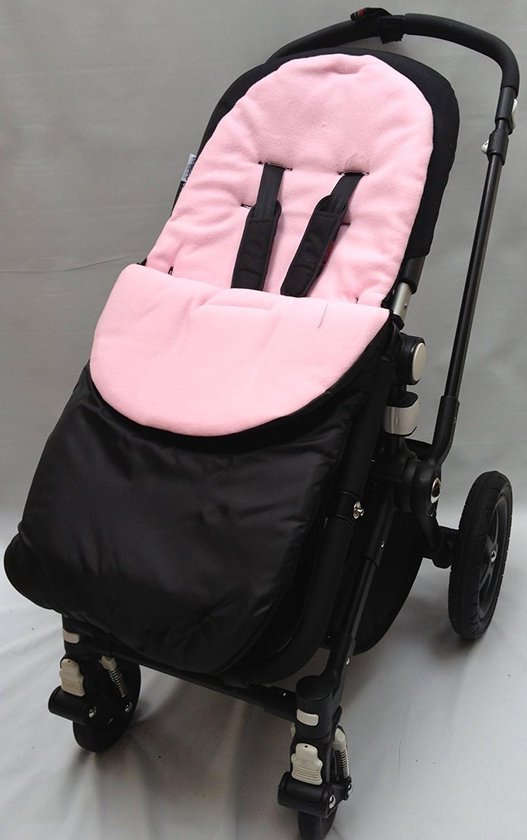 Warm Voetenzak voor Kinderwagen Universele Pasvorm Lichtroze van Merkloos