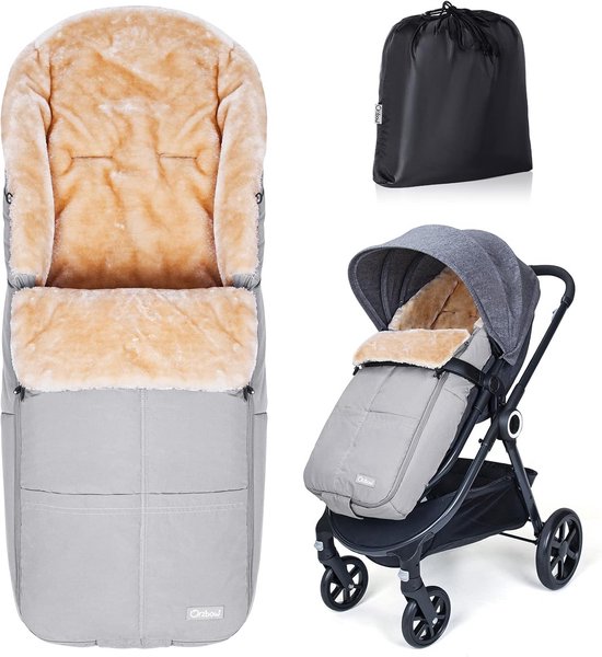 Warm Voetenzak voor Kinderwagens en Buggy's met Afneembare Voering