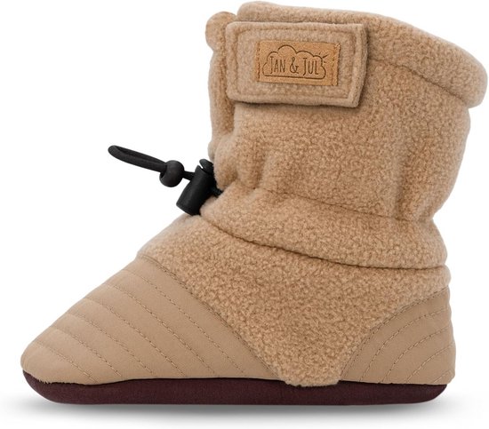 Warme Fleece Kruipschoenen Baby Met Antislipzool Blijven Goed Zitten