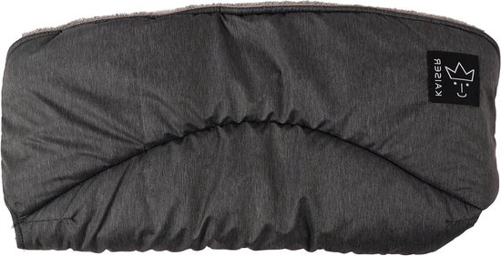 Warme Handwarmer voor Kinderwagen - Universele Bevestiging - Zwart