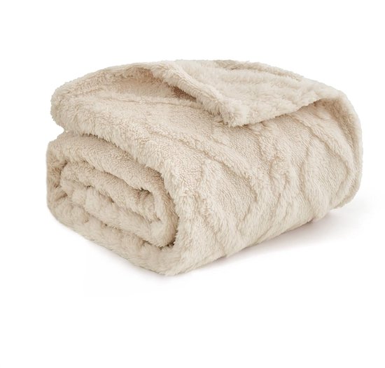 Warme huisdierdeken - geschikt voor kleine honden en katten - 1 stuk - 40 x 60 cm - fleece