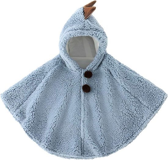 Warme Kindercape met Capuchon Poncho voor Buiten Gebruik van Merkloos