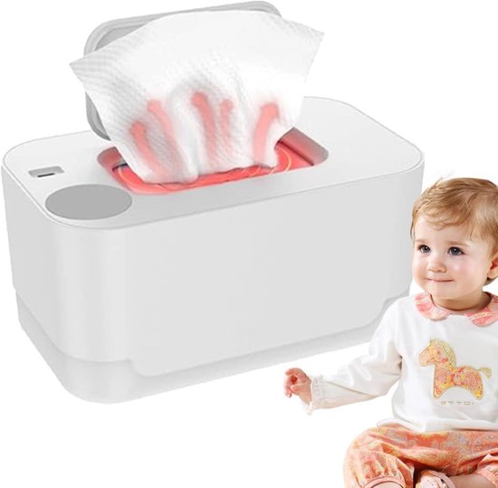 Warme Luierdoek Dispenser - Verwarmde Doekjes Houder - Baby Verzorging Thuis - Bovenste Laag Verwarmd