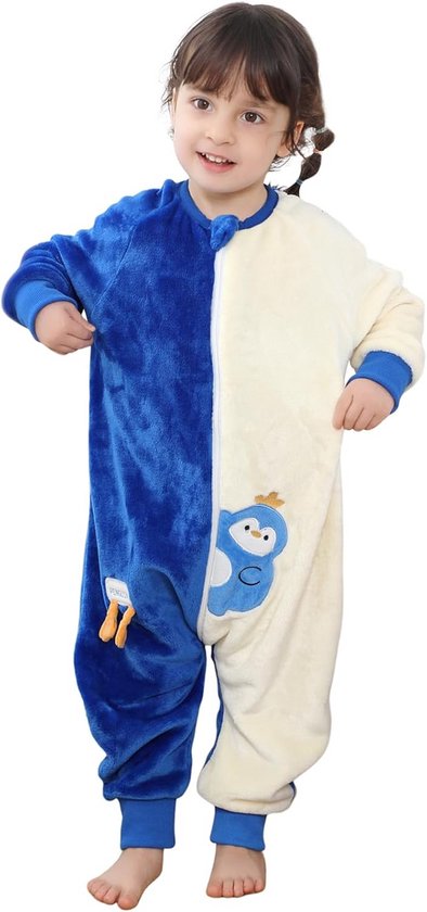 Warme Slaapzak met Voetjes en Mouwen voor Baby en Kind - Flanellen Pyjama voor de Winter (0-6 jaar)