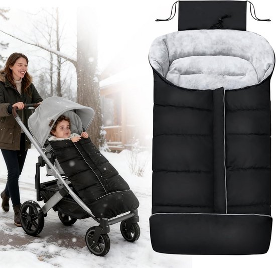 Warme Winter Voetenzak Kinderwagen en Buggy - Waterafstotend en Wasbaar