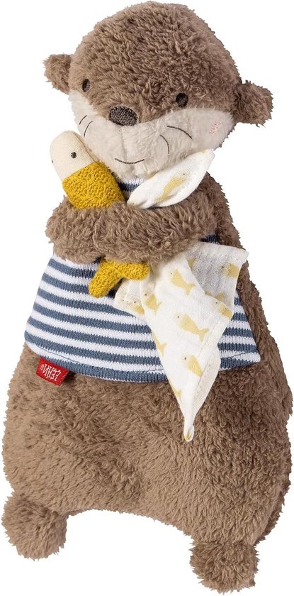 Warmte Dieren Otter - Kruipdeken Otter - Baby Kalmeren - Verwijderbare Warmtezak - 26 cm - Bruin