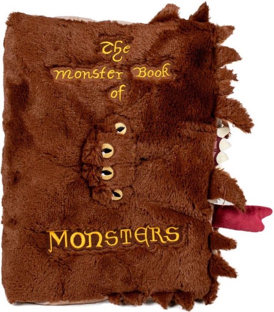 Warner Bros Harry Potter Monsterboek Van Monster Pluche Speelgoed 32 Cm Bruin van Warner Bros