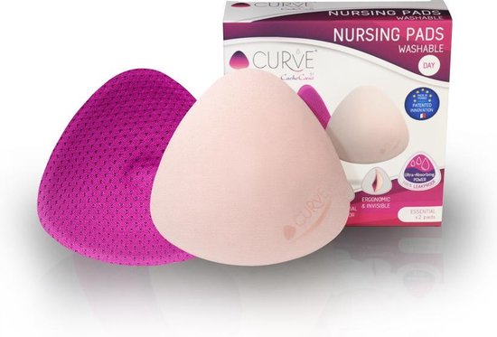 Wasbare zoogcompressen Curve Day van Cache Coeur