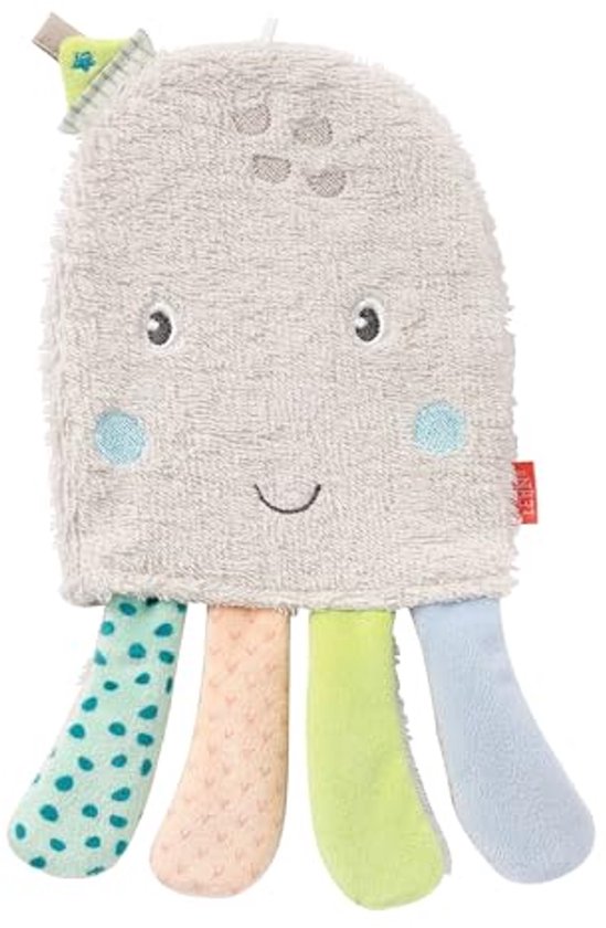 Waschhandschuh Oktopus – Vrolijke Waschlappen voor Badplezier bij Baby's en Kinderen – 25 cm