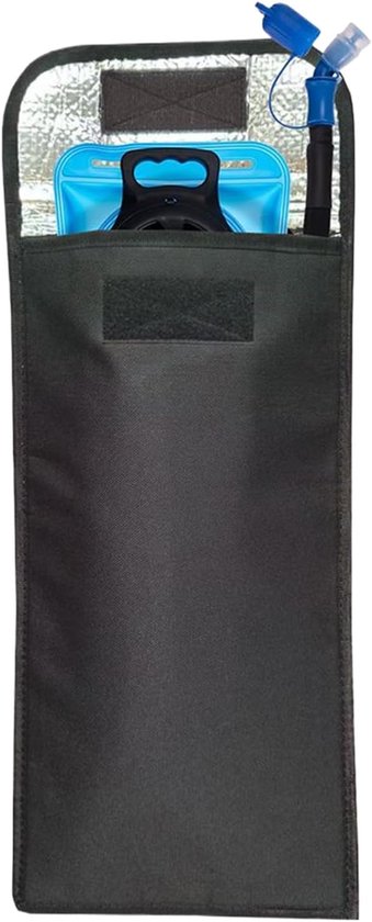 Water Bladder Cover - Hydration Insulator - Outdoor Activities - Optimal Temperature Retention - 2 Litre Capacity - Black