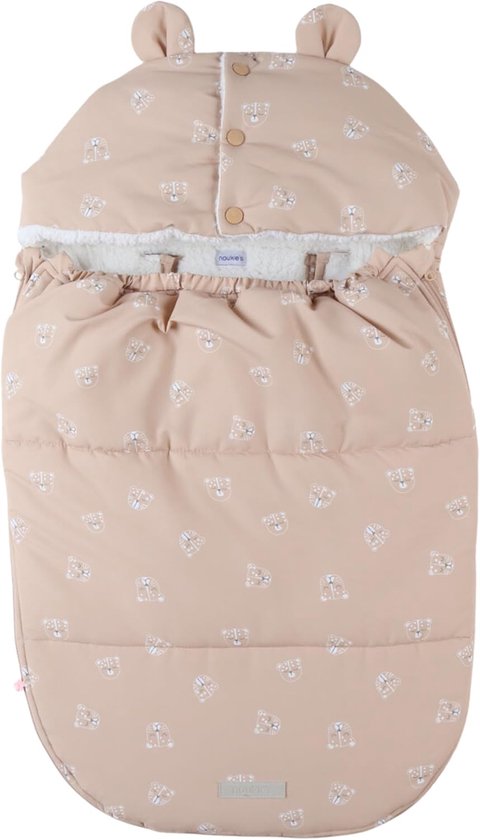 - Waterafstotend engelennest - Beige - Savanne motief - Tot 4-5 maanden