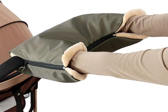 Waterdichte en Winddichte Mof voor Kinderwagen en Buggy met Warme Fleece Voering