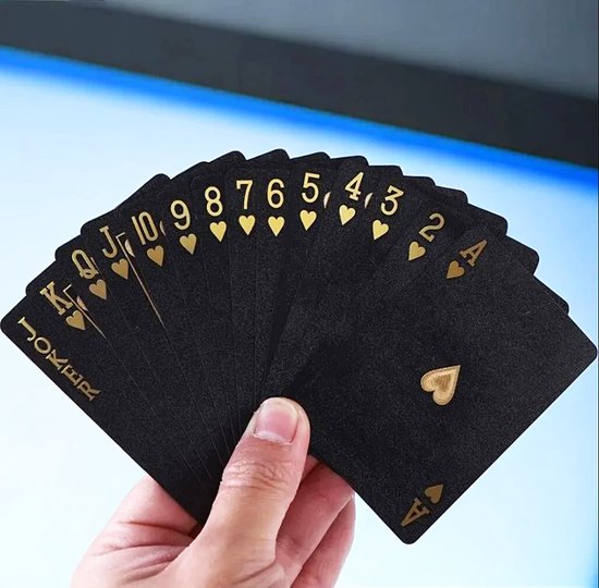 Waterdichte speelkaarten – Waterafstotende speelkaarten – Poker kaartspel – Waterresistente speelkaarten – Speelkaarten waterproof - Plastic kaartspel van Unplugged Essentials