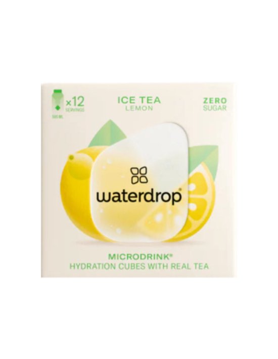 Waterdrop Ice Tea Lemon Microdrink Hydration Cubes 12ST van Waterdrop