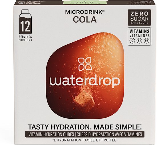 Waterdrop Microdrink Cola 12ST van Merkloos