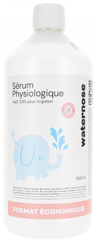 Waternose Fysiologische Zoutoplossing 1 L van Waternose