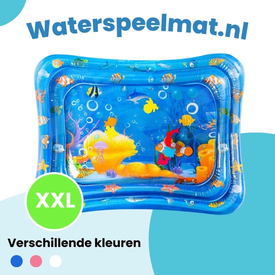 Waterspeelmat XXL | Waterspeelmat Baby | Watermat Baby | Origineel Kraamcadeau Voor Jongen En Meisje | Babyshower Cadeau | XXL van ZAZU.