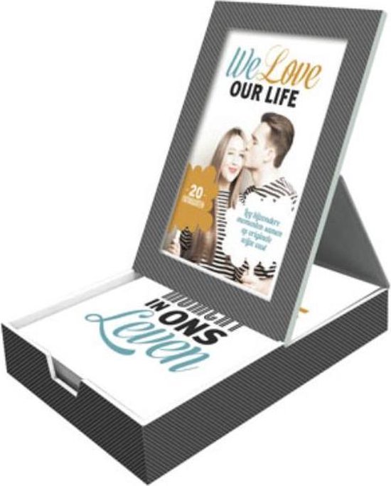We love our life fotokaarten van Paperdreams