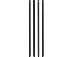 We-Too Badstandaard Metalen Poten - Black