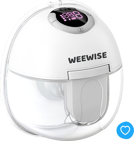 Weewise WS32 Milk Elektrische Draadloze Borstkolf - Borstkolf- Elektrische Borstkolf - Handsfree Borstkolf - Borstkolf Elektrisch van Weewise