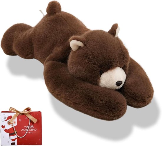 Weighted Panda Stuffed Animal, Pookie The Panda Weighted Animal, Soft Weighted Stuffed Hugging Toy, Anxiety Relief Cuddle Pillow, Kids & Adults (30cm-E)