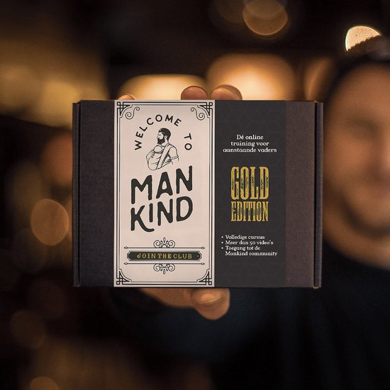 Welcome to Mankind - Het cadeau voor de aanstaande vader - Exclusieve Online Videocursus - Gold editie (Volledige Cursus) van Daddyheroes