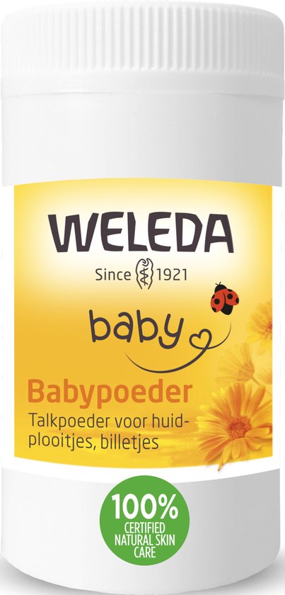 WELEDA - Babypoeder - Baby & Kind - 20g - Calendula - 100% natuurlijk van WELEDA