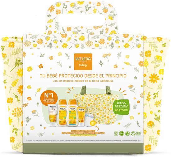 Welkom babycadeauset 75 ml + 50 ml + 200 ml + 200 ml | Weleda van Merkloos