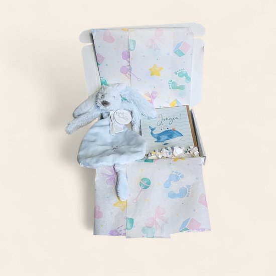 Welkom Lieve Jongen – Brievenbuscadeautje met Happy Horse Richie Blauw van Happy Horse