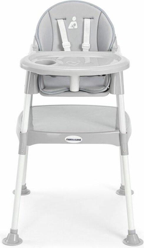 WELLGRO 3-in-1 kinderstoel - Baby Eat & Grow van WELLGRO