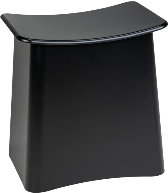 Wenko Badzitje/wasmand Wing 33liter mat zwart EINDE van Merkloos