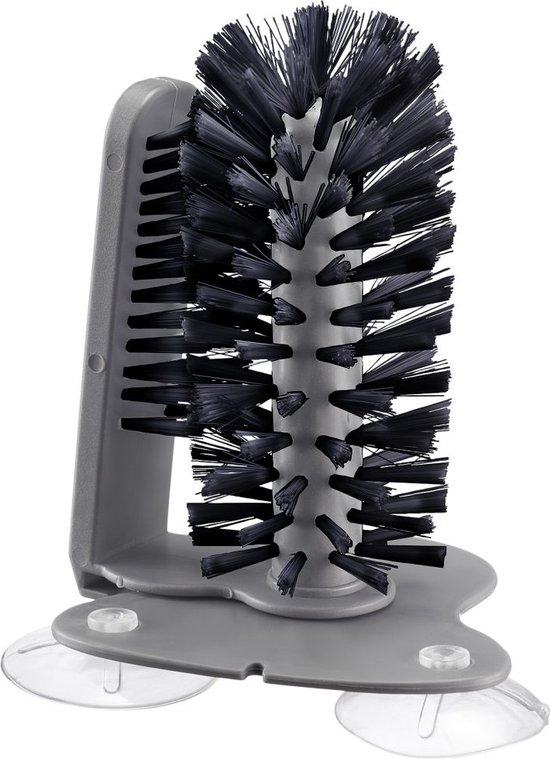 Westmark Glazenborstel met Zuignap - Spoelborstel van Merkloos