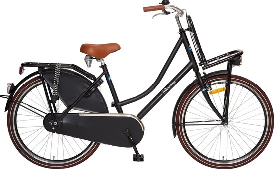 Wheelerz transportfiets 26 inch matzwart | unisex van Wheelerz