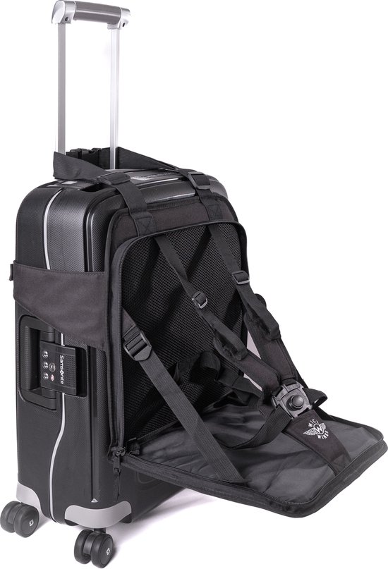 Wick Wings - Wick Sit - Koffer zitje - Kinderzitje - Trolley zitje - 9mnd t/m 4 jaar - Bagrider - Skyrider - Kinderkoffer - Kinderzitje van Wick Wings