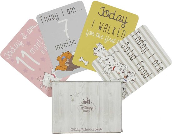 Widdop Disney Baby 30 Milestone Cards van Widdop