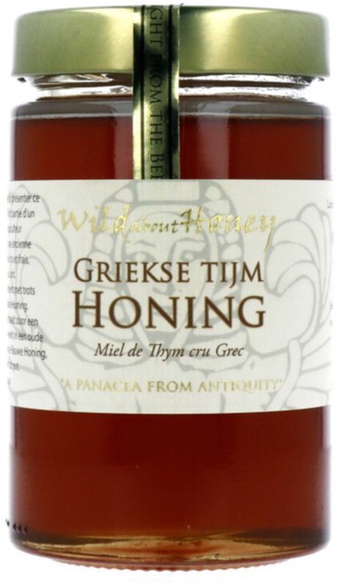 Wild About Honey Griekse Tijm Honing 480GR van Wild About Honey