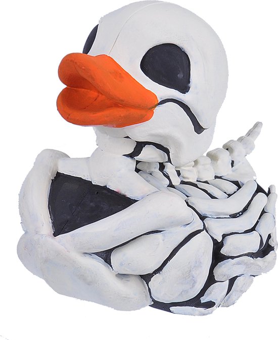 Wild Republic Badeend Skelet Jongens 10 Cm Wit/zwart van Wild Republic