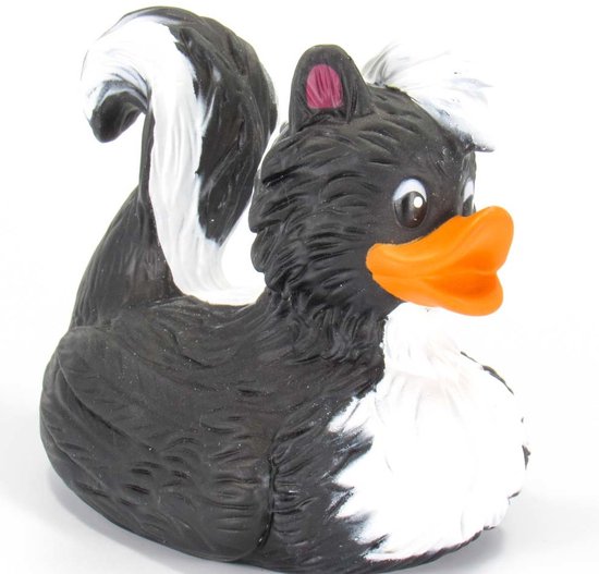 Wild Republic Badeend Stinkdier Junior 10 Cm Wit/zwart van Wild Republic