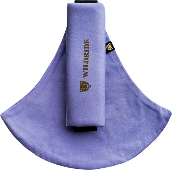 Wildride® Kinderdrager - Lichtgewicht & Draagbaar - Heupdrager Voor Kinderen van 9 Maanden tot 4 Jaar - Draagzak voor Baby en Peuter - Baby Carrier - Tot 20 kg - Lavendel