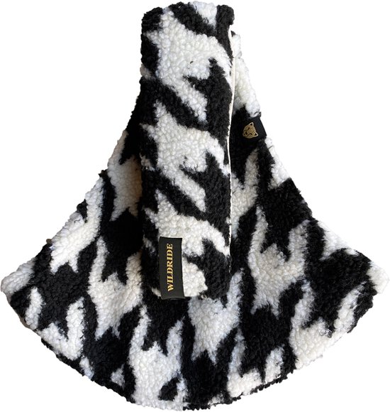 Wildride Kinderdrager Pied-de-poule Teddy - Draagzak voor kinderen van 9 maanden tot 4 jaar - Tot 20 kg - Baby Carrier Lichtgewicht & Draagbaar van Wildride