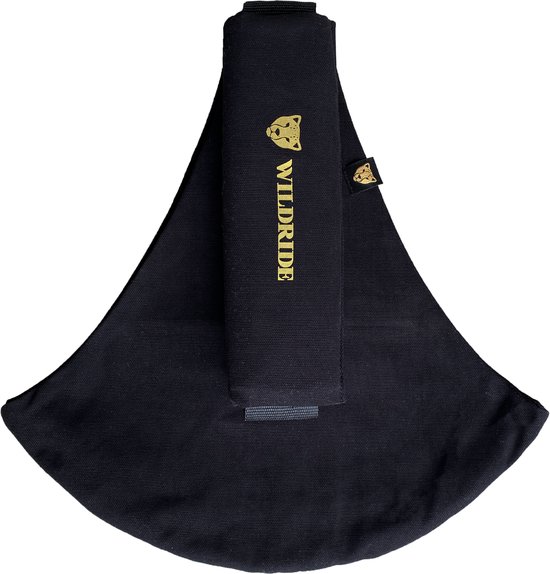 Wildride Kinderdrager Zwart - Voor kinderen van 9 maanden tot 4 jaar - Tot 20 kg - Lichtgewicht & Draagbaar van Merkloos