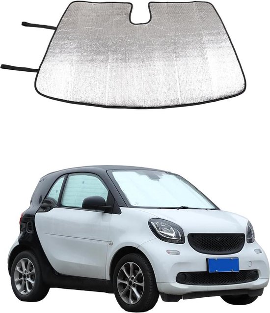Windshield Sun Visor - Foldable Sun Visor for benz Smart fortwo forfour 453 451 450 van Merkloos