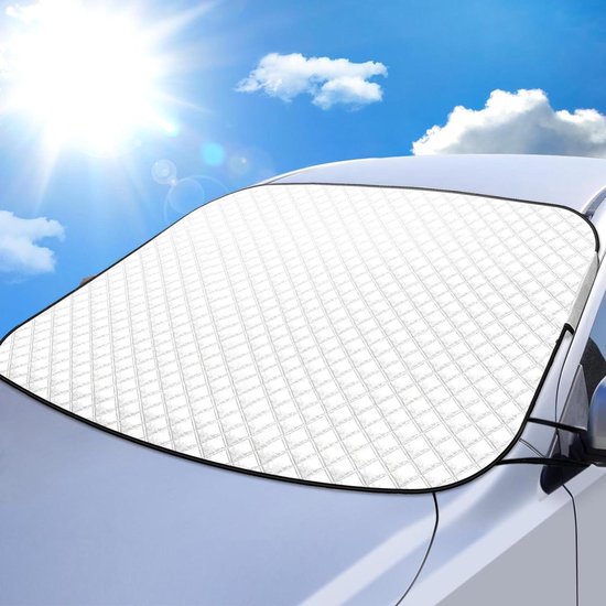 Winter Frost Protection Windscreen Cover - Easy to Attach and Foldable - Suitable for Car SUV Van and Truck van Sumex