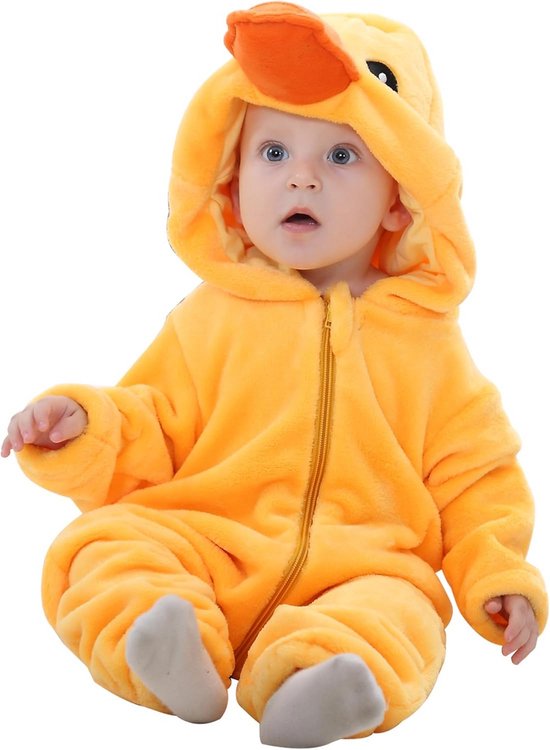 Winter Romper met Capuchon Uniseks 2-36 Mnd van Merkloos