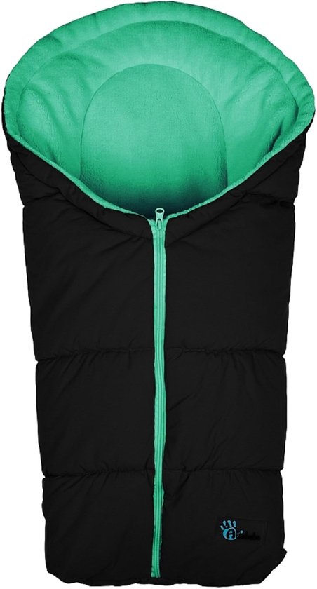Winter Voetenzak - Baby Deel - Baby Vervoer - Klimaatguard Lijn - 78 x 37 cm - Zwart