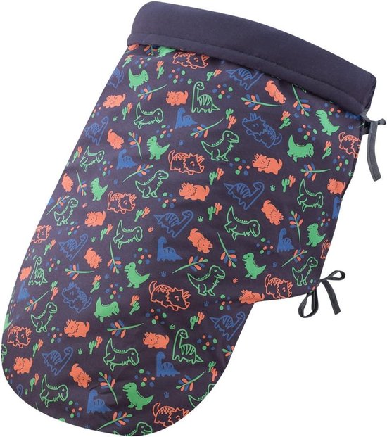 Winter Voetenzak - Baby deken - Baby warm houden - Superzachte Teddyfleece - 100x56 cm - Happy Dino